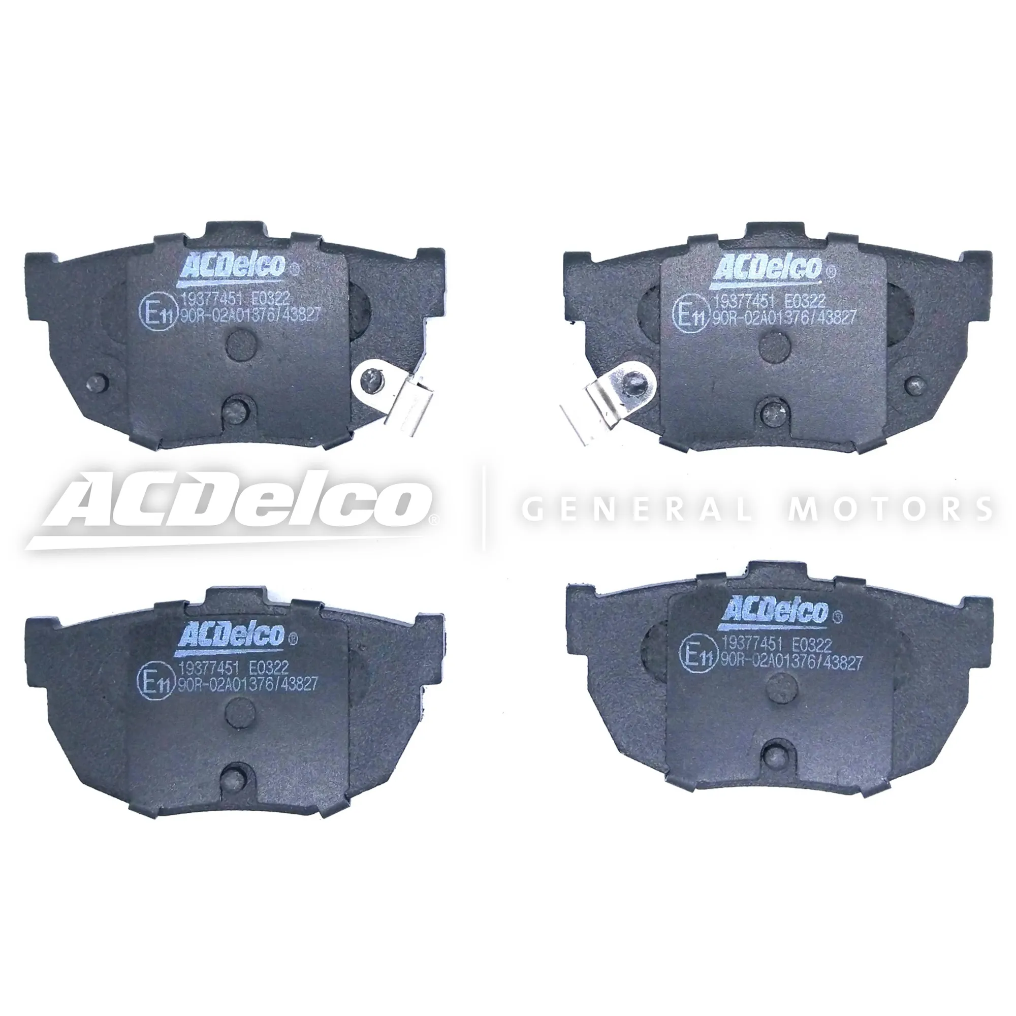 Колодки задние дисковые Hyundai, Kia ELANTRA / CERATO ACDelco 19377451