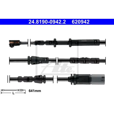 Датчик износа тормозных колодок BMW 2 Active Tourer 14- MINI MINI 14-, MINI 13- ATE 24819009422