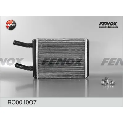 Радиатор отопления ГАЗ 3102-3110 С 2003 Г.В; АЛЮМ.; СБОНЫЙ, D=18ММ. FENOX RO0010O7