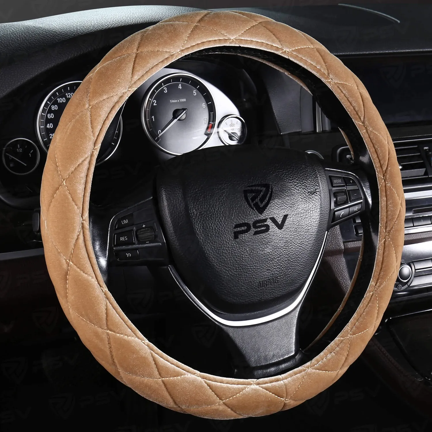 Чехол на руль оплетка PSV CONVEX PRO (Бежевый) M 37-39 см 136086