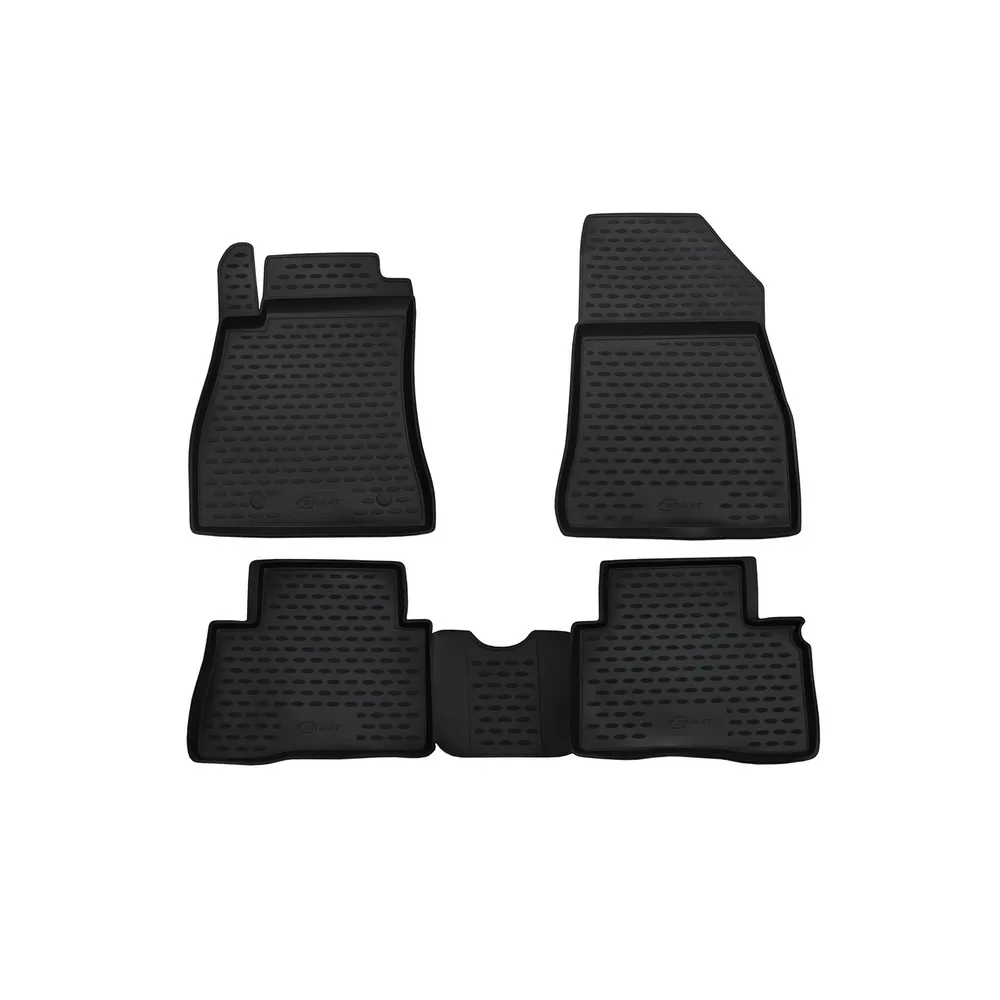 Коврики в салон NISSAN Juke, 2010-2014, 2014-> клипса R/N, 4 шт. (ПУ, повышенная износостойкость) FORMAT FORMAT.CARNIS10044