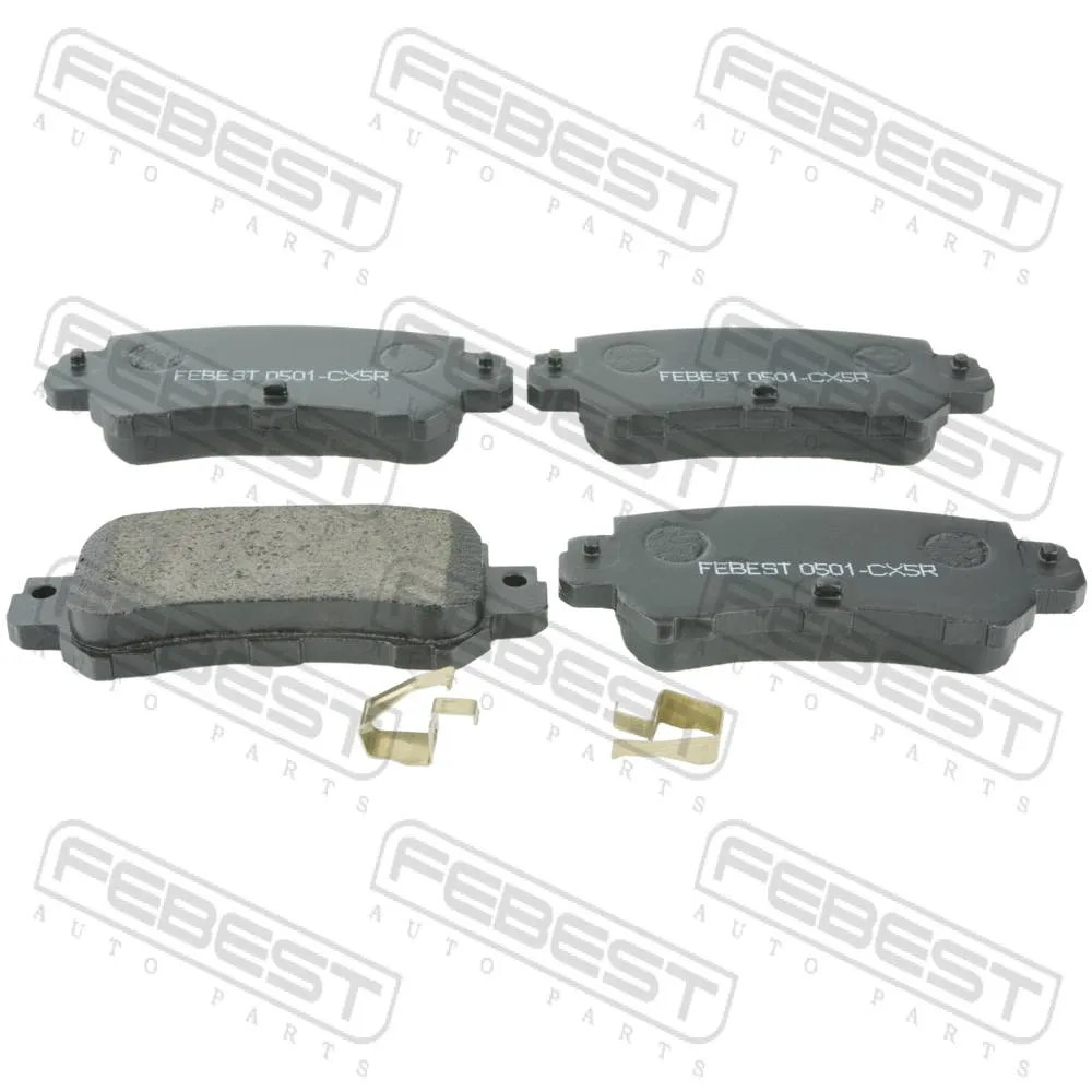 Колодки тормозные задние FEBEST 0501-CX5R