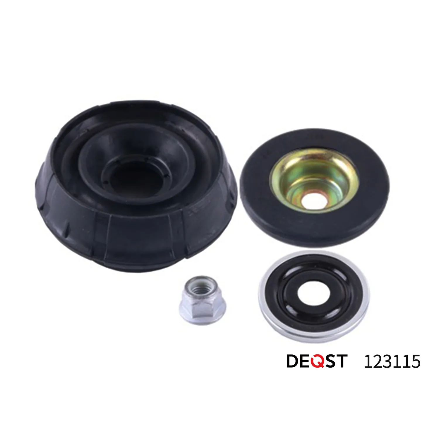 Опора переднего амортизатора L=R (компл.) RENAULT DUSTER 04.101.6 DEQST 123115