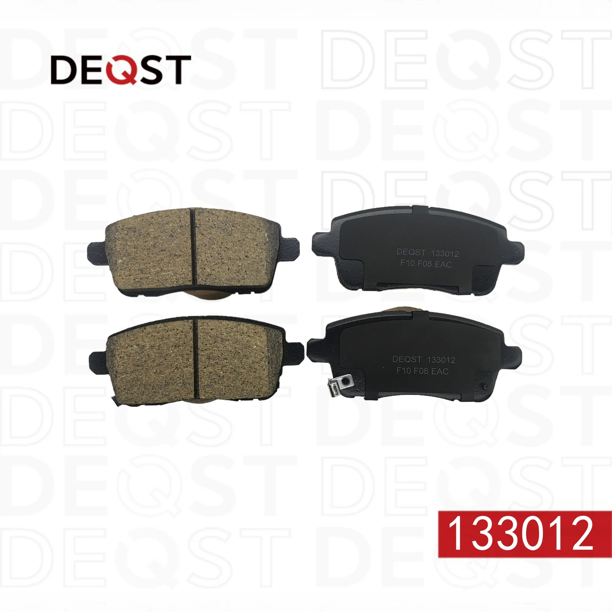 Колодки тормозные Chery Tiggo 7 Pro (21-) задние керамические DEQST 133012