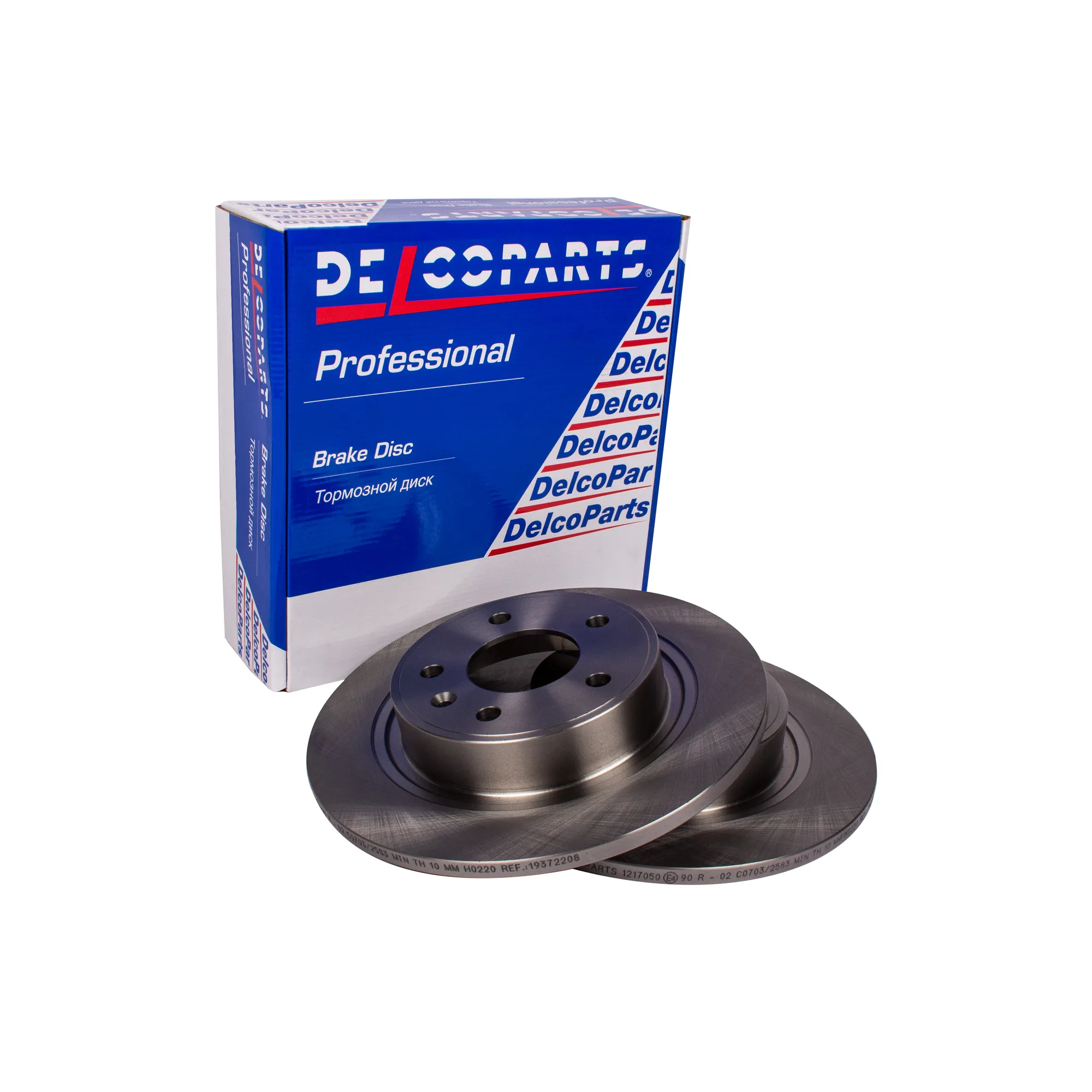 Диск тормозной задний CHEVROLET ORLANDO, CRUZE DELCOPARTS 19372208