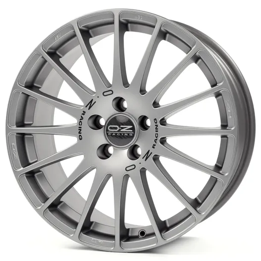 Диск литой R16 7J 4x114.3/75 ET42 OZ Superturismo GT Grigio Corsa Black Lettering W01895203P5