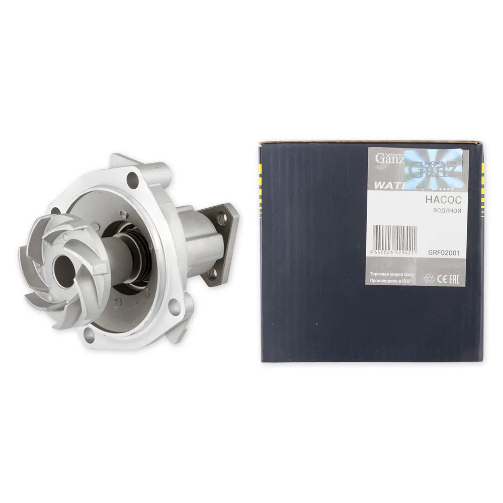 Помпа, водяной насос для ВАЗ 2101-07, 2121 GANZ GRF02001