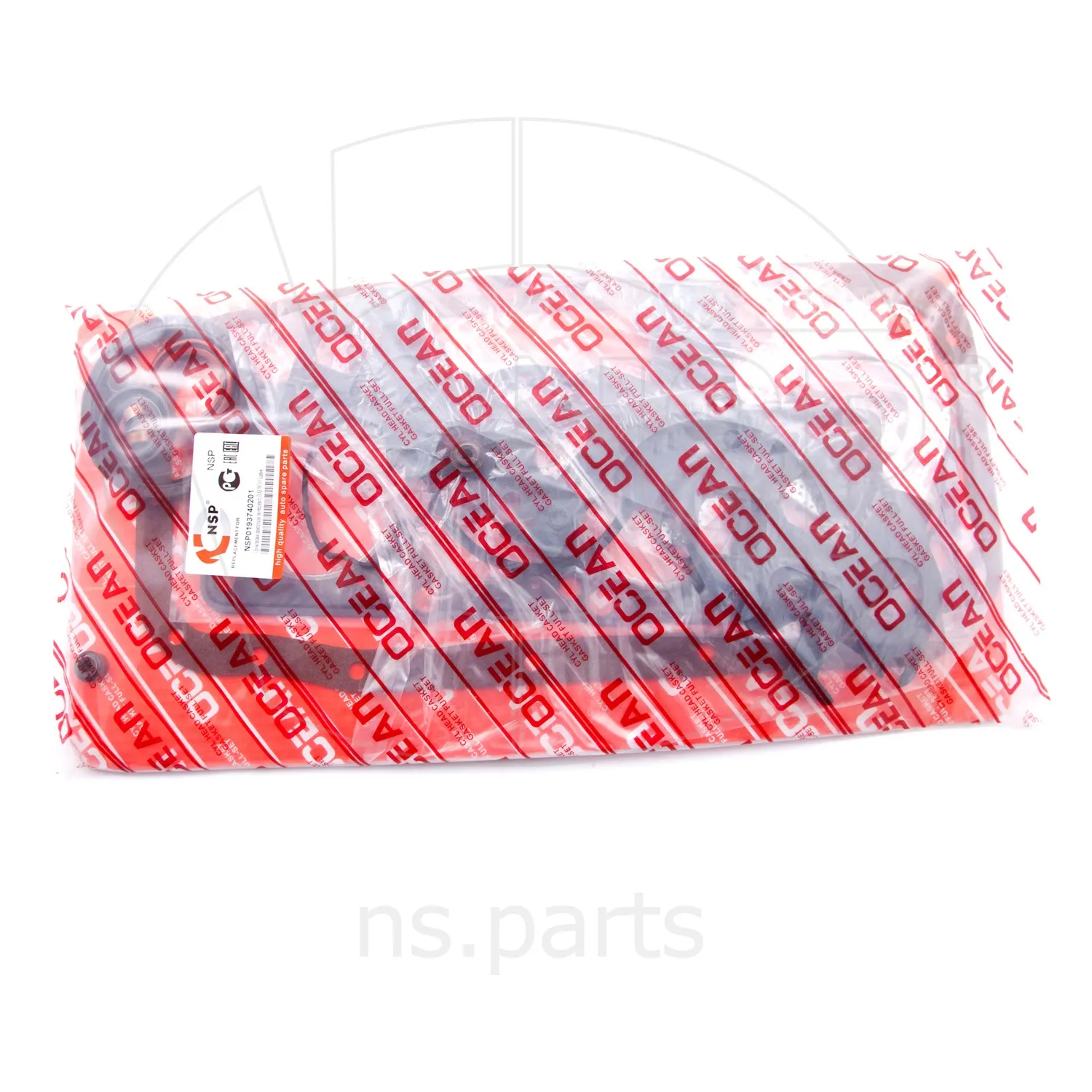 Прокладки двигателя (комплект) CHEVROLET Lanos NSP NSP0193740201