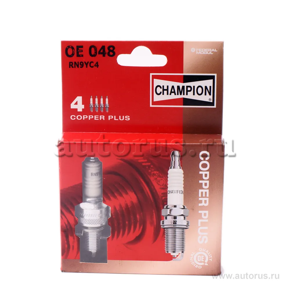 Свеча зажигания для а/м ВАЗ 2108-15 инжектор CHAMPION OE048/R04