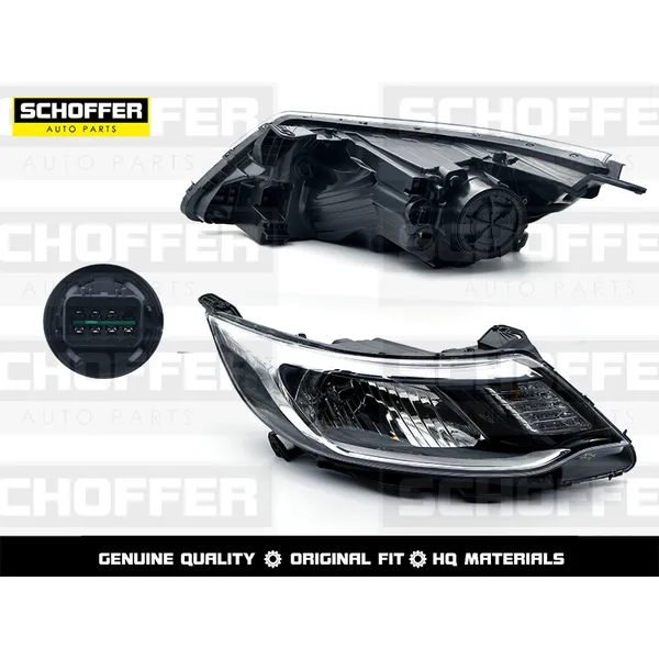 Фара правая под корректор Kia Rio 15-17 SCHOFFER SHF12089