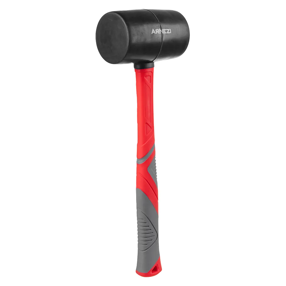 Киянка с фибергласовой рукояткой 680г (черная) ARNEZI R4011003