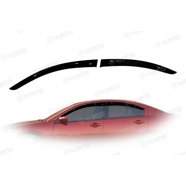Дефлектора на окна Mitsubishi Galant IX Sd 2004EuroStandard деф.окон Cobra Tuning ME40304