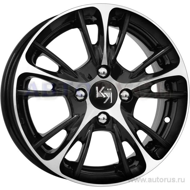 Диск литой R15 6.5J 4x108/65.1 ET27 КИК Мулен Руж алмаз 7545