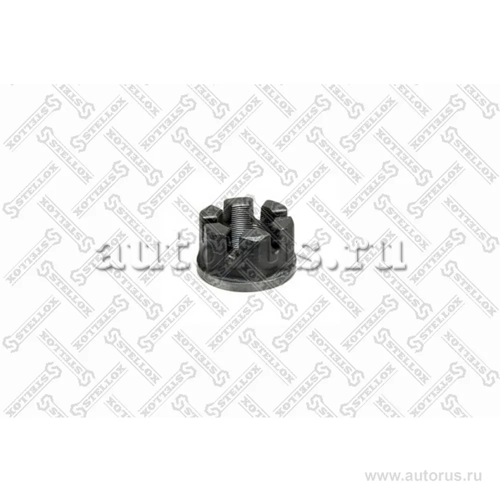 Гайка ступицы корончатая M52x2 SW80 H 51 BPW,Kassbohrer STELLOX 85-13206-SX