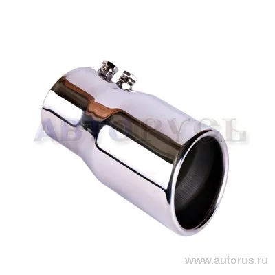 Насадка на глушитель 63x120x63 мм хром BOLK BK01401