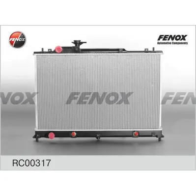 РАДИАТОР ОХЛАЖДЕНИЯ Mazda CX7 2.3 07- AT 758x450x16, паяный FENOX RC00317