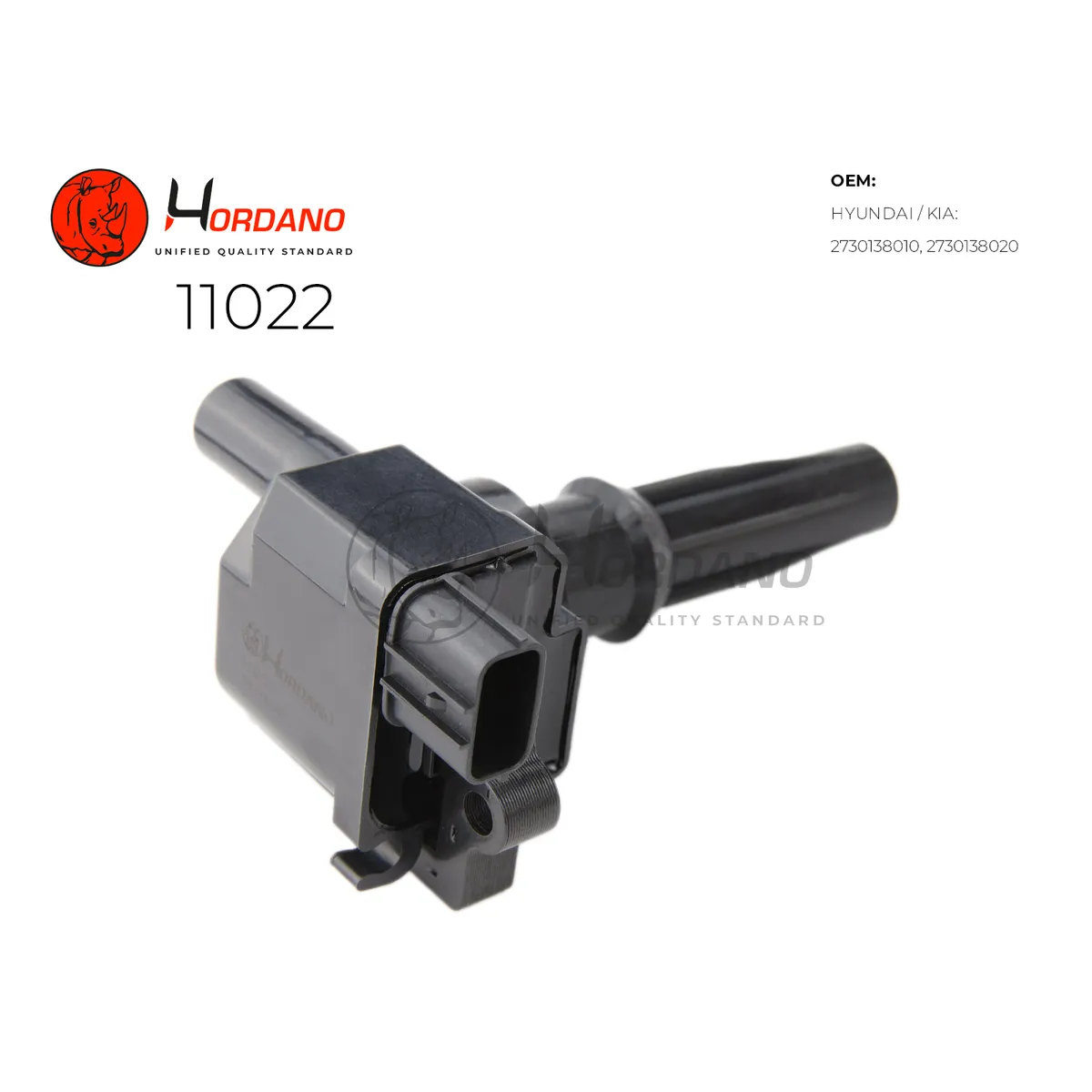 Катушка зажигания HYUNDAI SONATA IV (NEW EF) Седан 10.01- 2.0 Hordano 11022