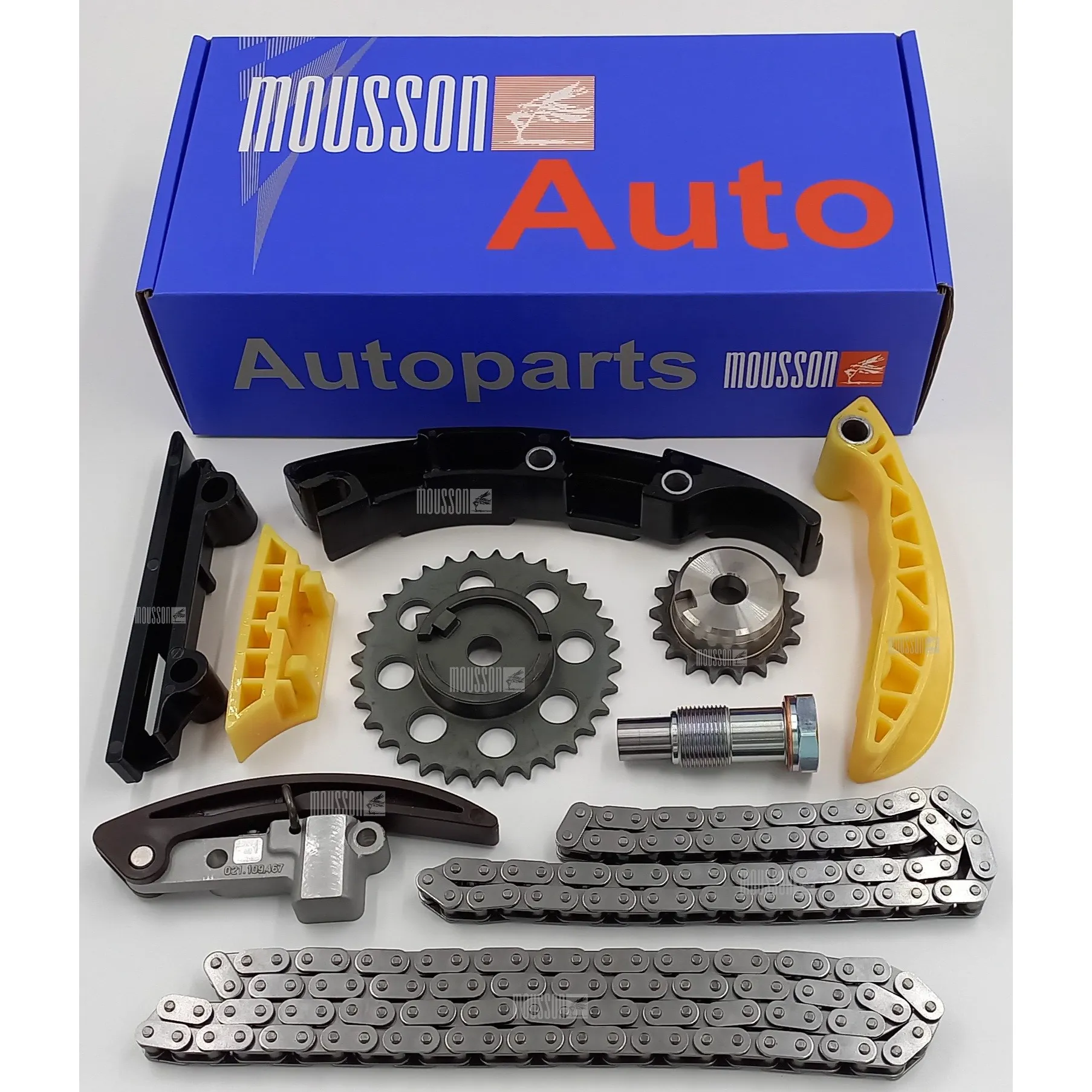 Комплект цепи ГРМ VAG 2.3/2.8/3.2L AQN/AQP/BUB/BRJ )(звезды) MOUSSON STK32EA835G