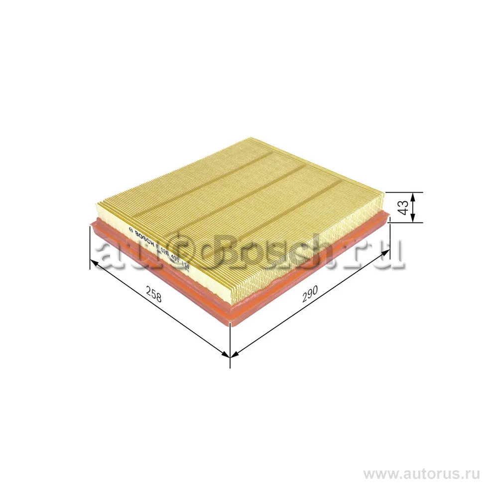 Фильтр воздушный BOSCH F026400111
