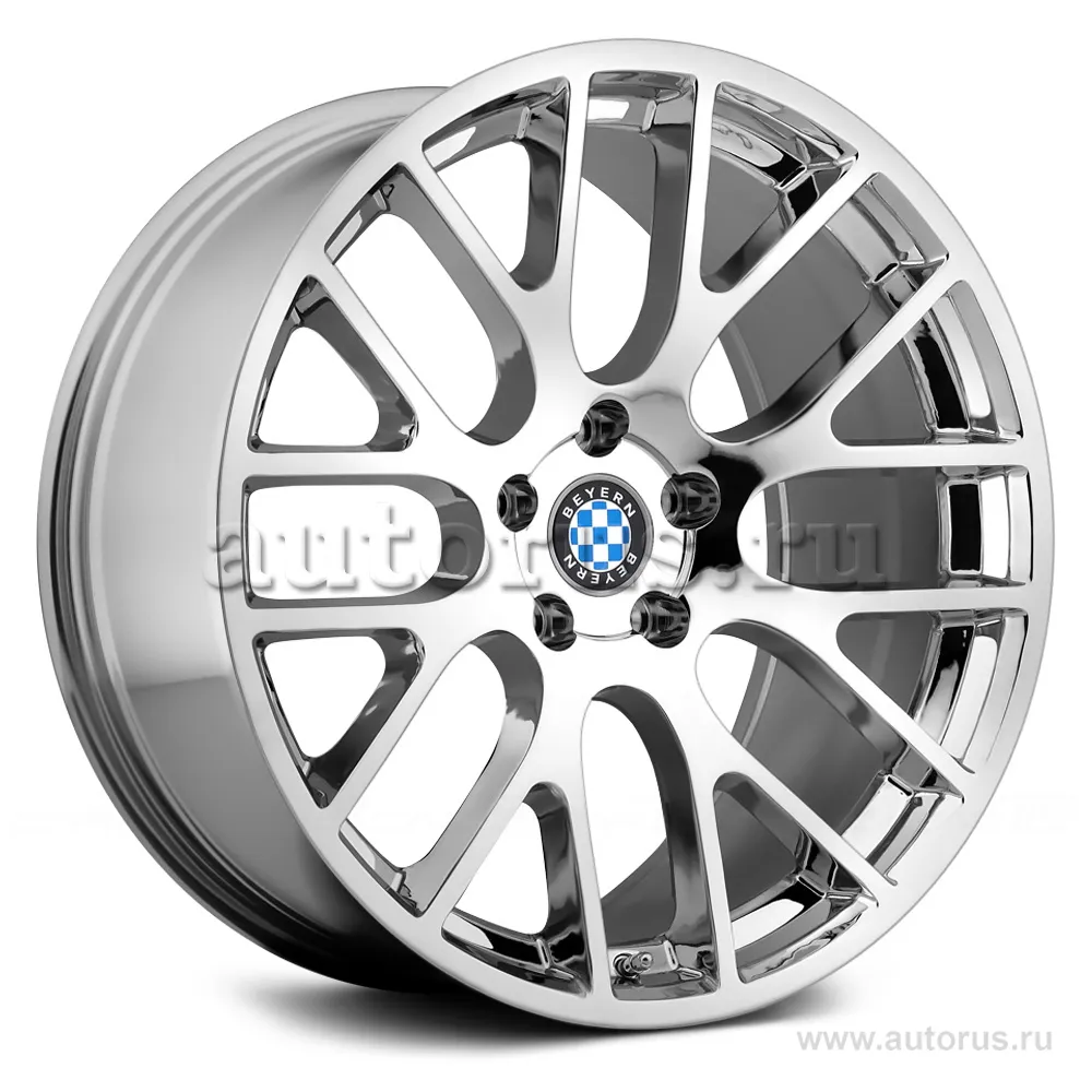 Диск литой R18 8.5J 5x120/72.6 ET40 BEYERN Spartan Chrome 1885BYS405120C72