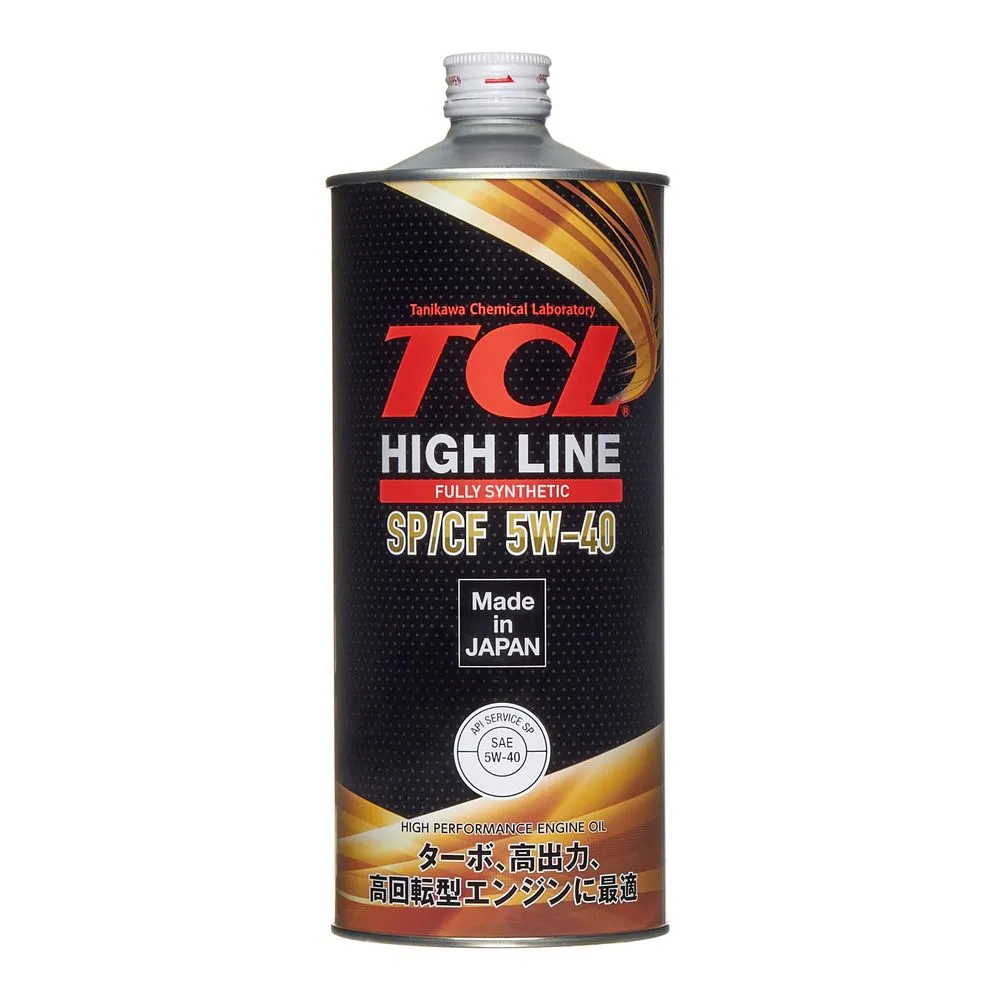 Масло моторное TCL High Line, Fully Synth, SP/CF, 5W40, 1л