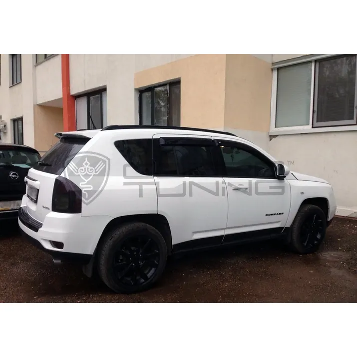 Дефлектора на окна Jeep Compass 2013 (MK) деф.окон Cobra Tuning J10713