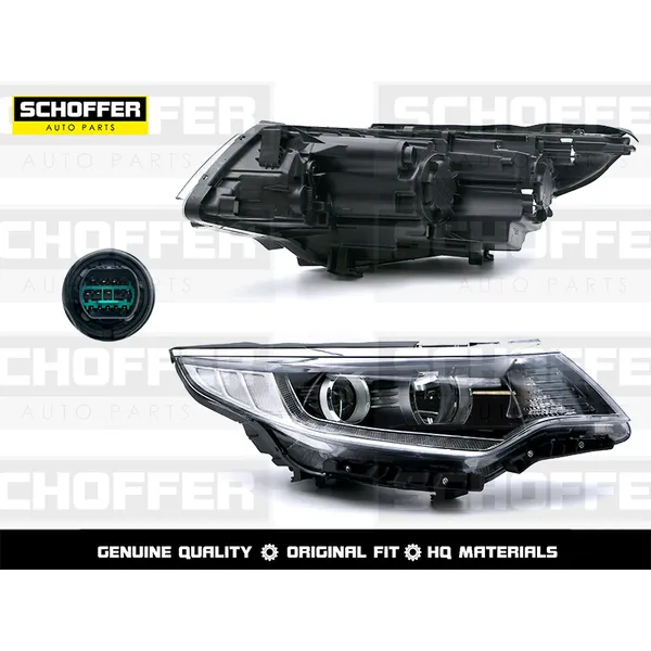 Фара правая LED галоген Kia Optima (IV 2016-2018) SCHOFFER SHF12021