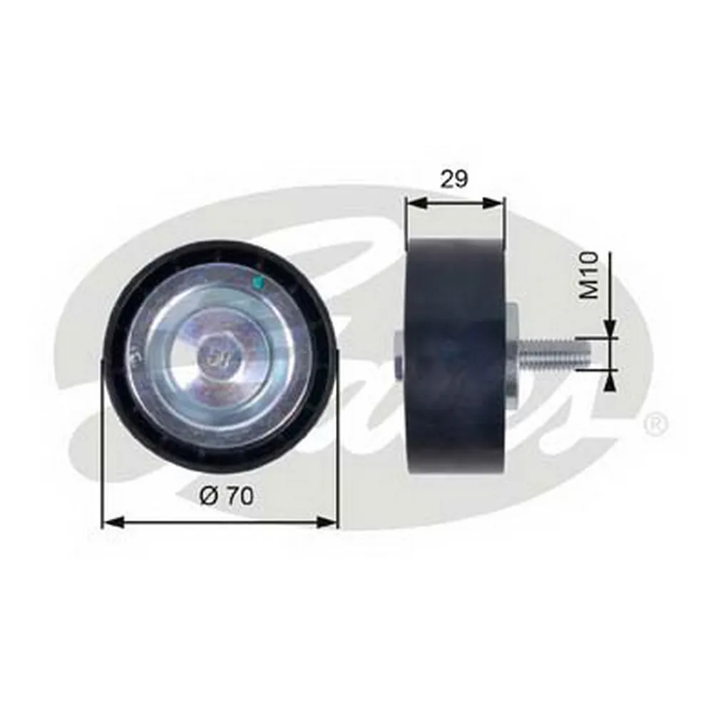 Ролик ремня прив. fi