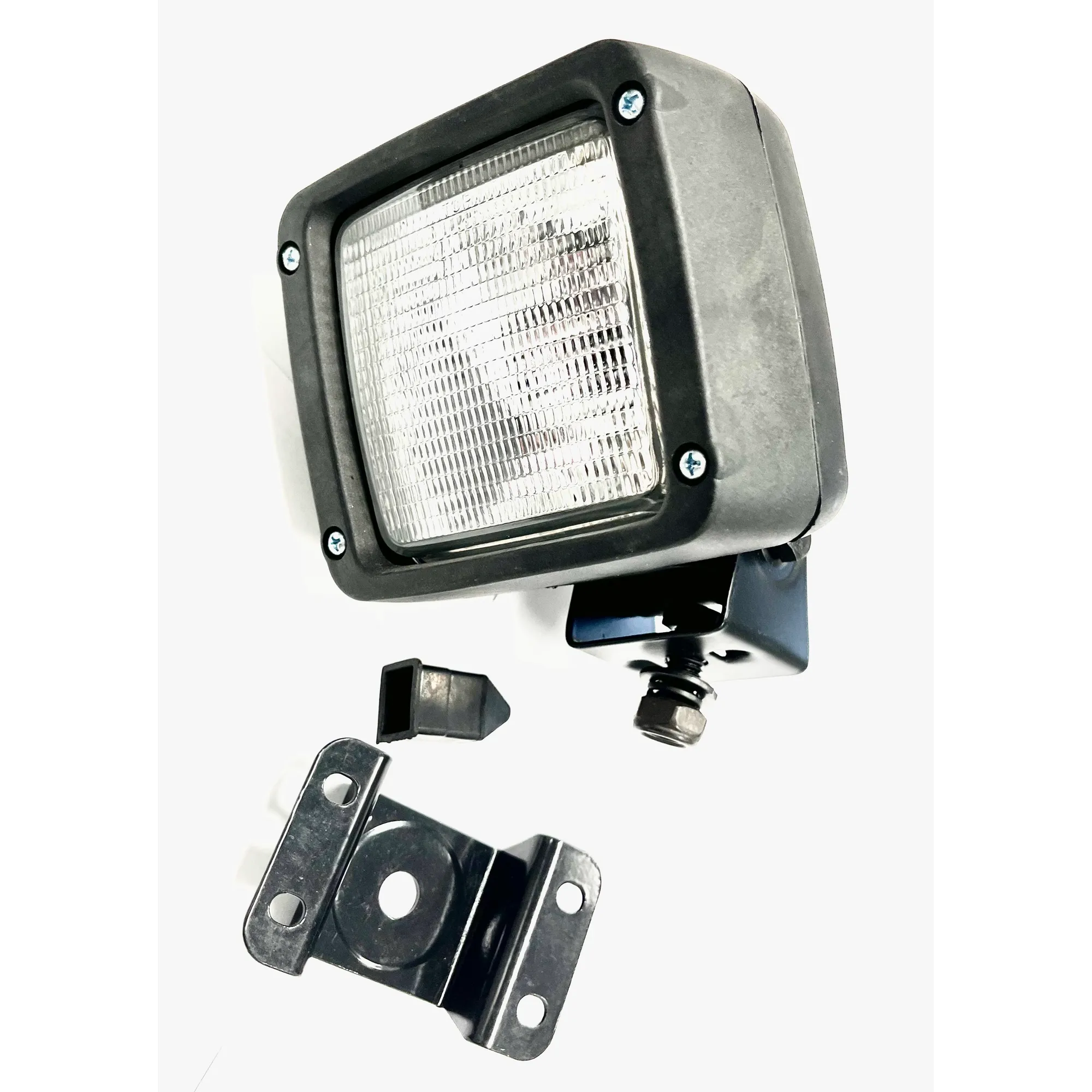 Фонарь рабочего освещения квадрат. 113x112x75 H3 12V 55W/ H3 24V 70  STELLOX 87-37113-SX