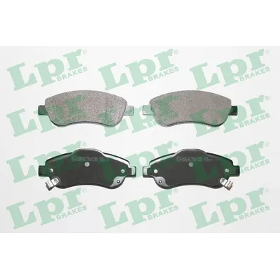 Колодки тормозные HONDA CR-V III 07- передние LPR 05P1456