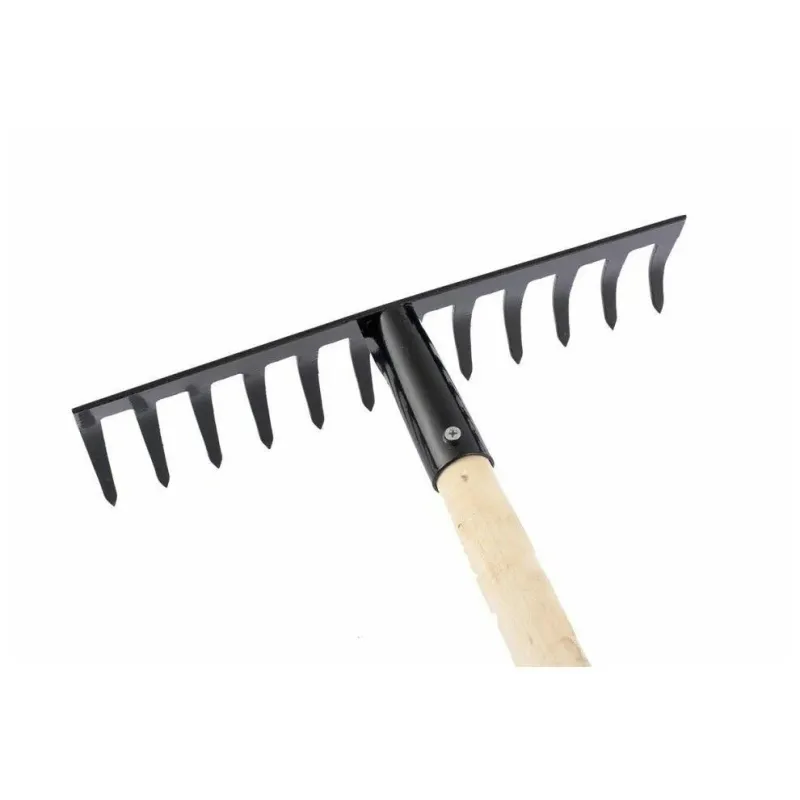 Грабли РусТрейд 12-ти зуб прямые эмаль 3мм с/черен ГП-12 си-01538 1541592