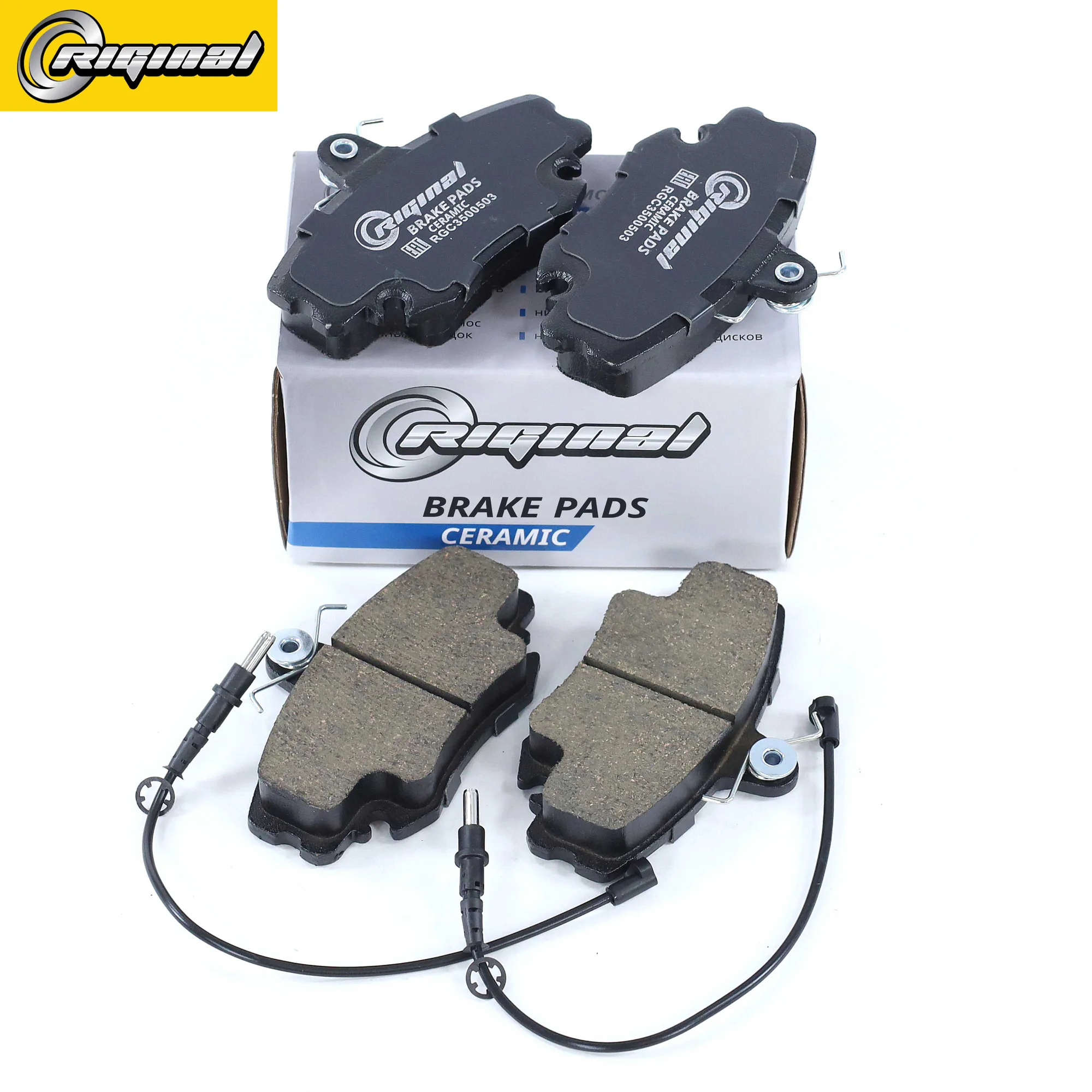 Колодка тормозная передняя Ceramic (кт.4шт.) RENAULT LOGAN 04-/SANDERO 08- (410602192R) Riginal RGC3500503