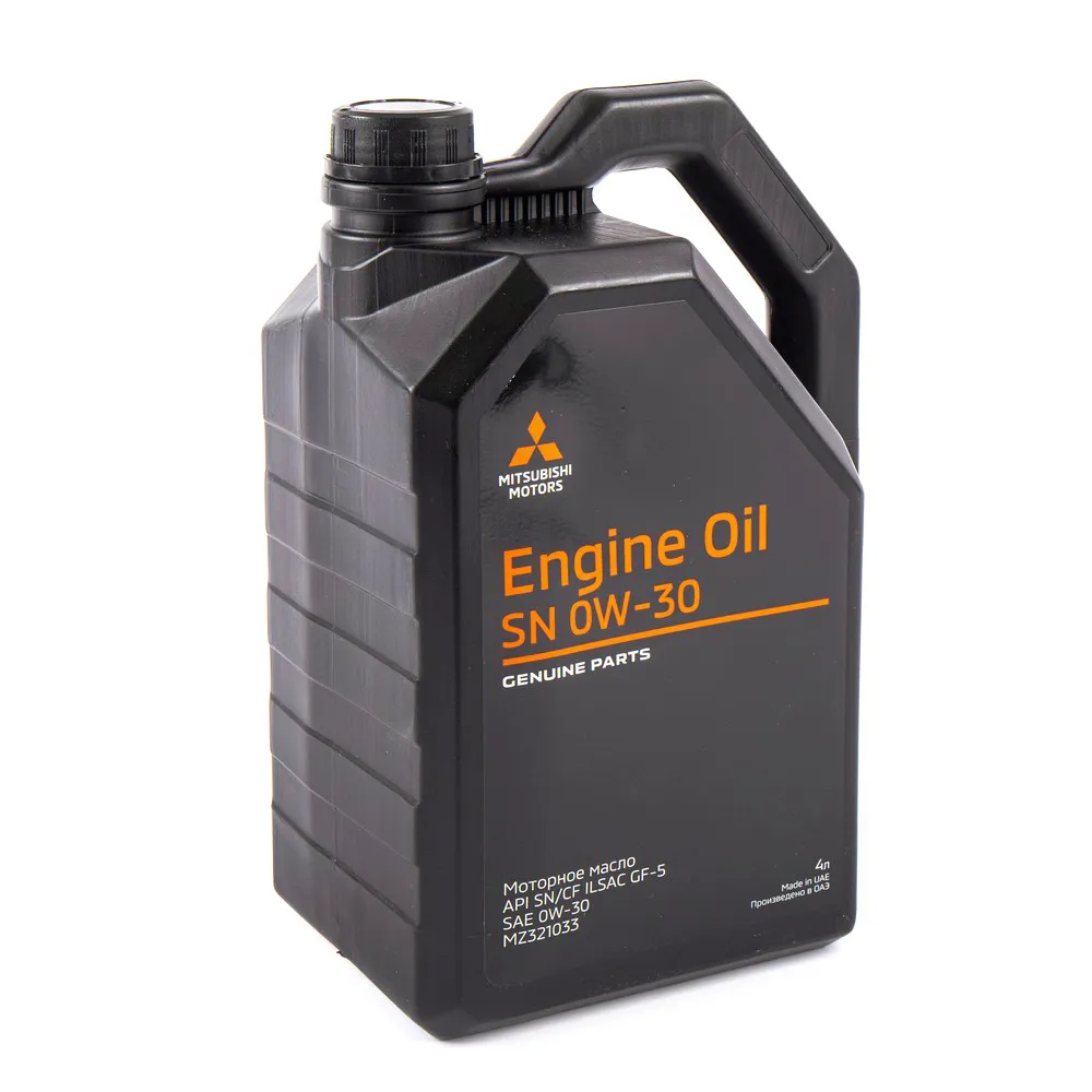Масло моторное MITSUBISHI Engine Oil 0W-30 4 л MZ321033