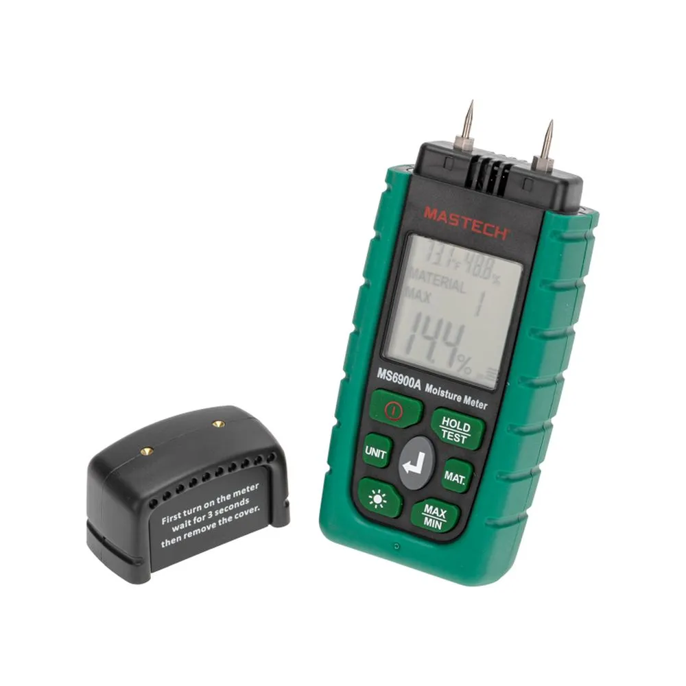 Цифровой измеритель влажности материалов MS6900 MASTECH 13-1275