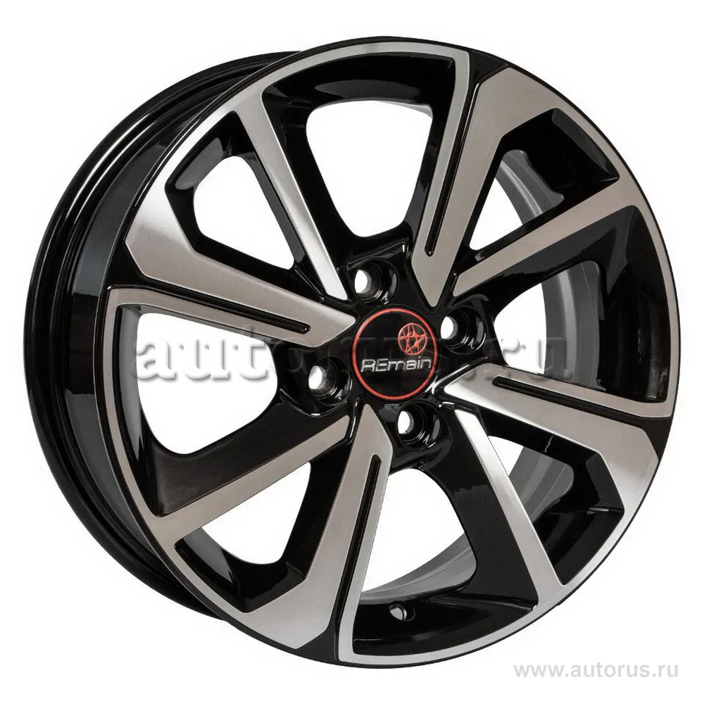 Диск литой R15 6J 4x100/54.1 ET46 Remain R139 алмаз черный 13900AR