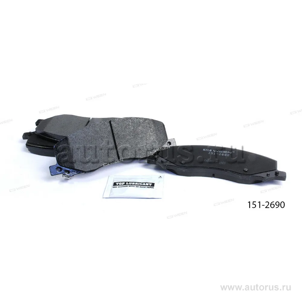 Тормозные колодки дисковые передние OPEL Insignia, SAAB 9-5 (YS3G) WEEN 151-2690
