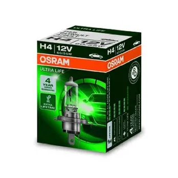 Лампа 12V H4 60/55W P43t OSRAM ULTRA LIFE 1 шт. картон 64193ULT