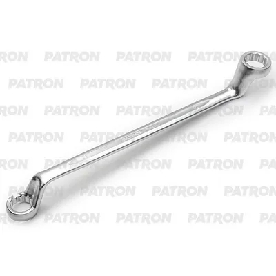 Ключ накидной изогнутый на 75 градусов, 22х24 мм PATRON P-7592224