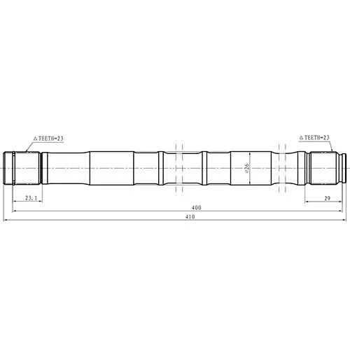 ПОЛУОСЬ NISSAN AVENIR, BLUEBIRD, PULSAR, SENTRA, SUNNY, - L