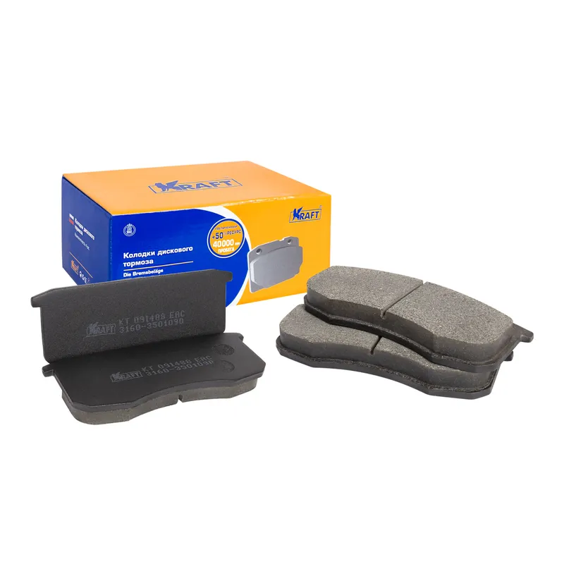 Колодки передние UAZ 3160, 3162, Patriot 3163, Hunter 31519 KRAFT KT091488