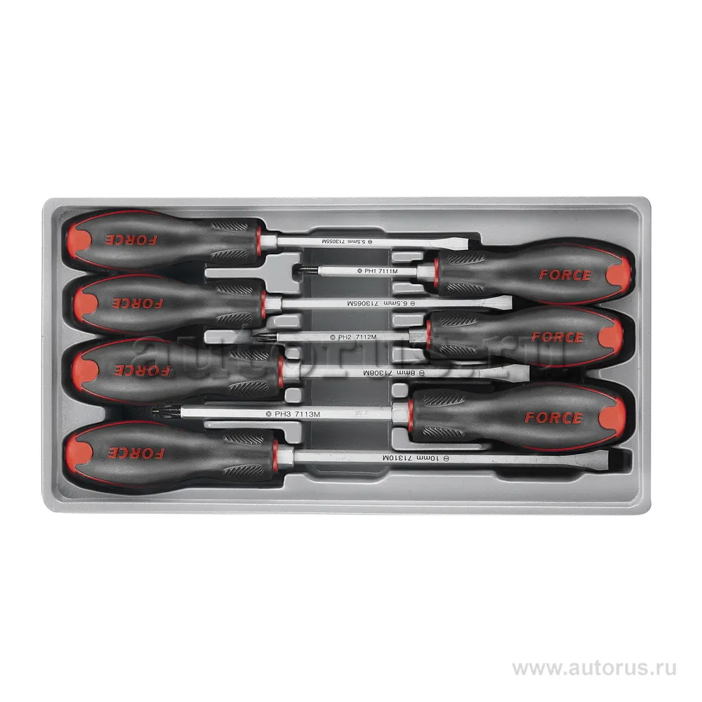 Набор силовых отверток 7 пр FORCE 20714