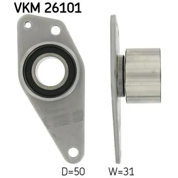 Ролик обводной ремня ГРМ SKF VKM 26101