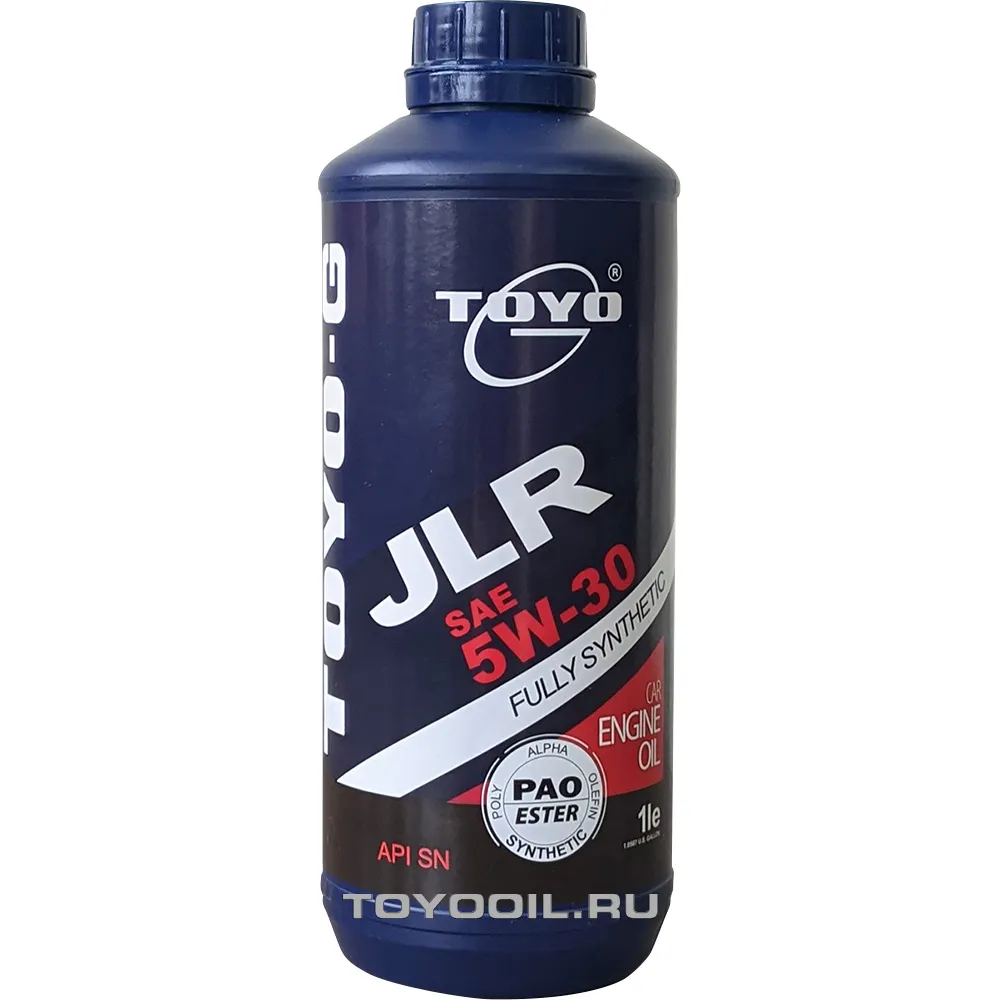 Масло моторное TOYO-G JLR 5W-30 синтетическое 1 л 9555131413867