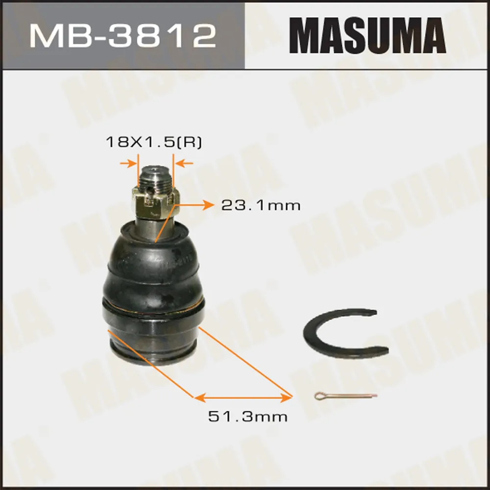Опора шаровая TOYOTA LAND CRUISER MASUMA MB-3812