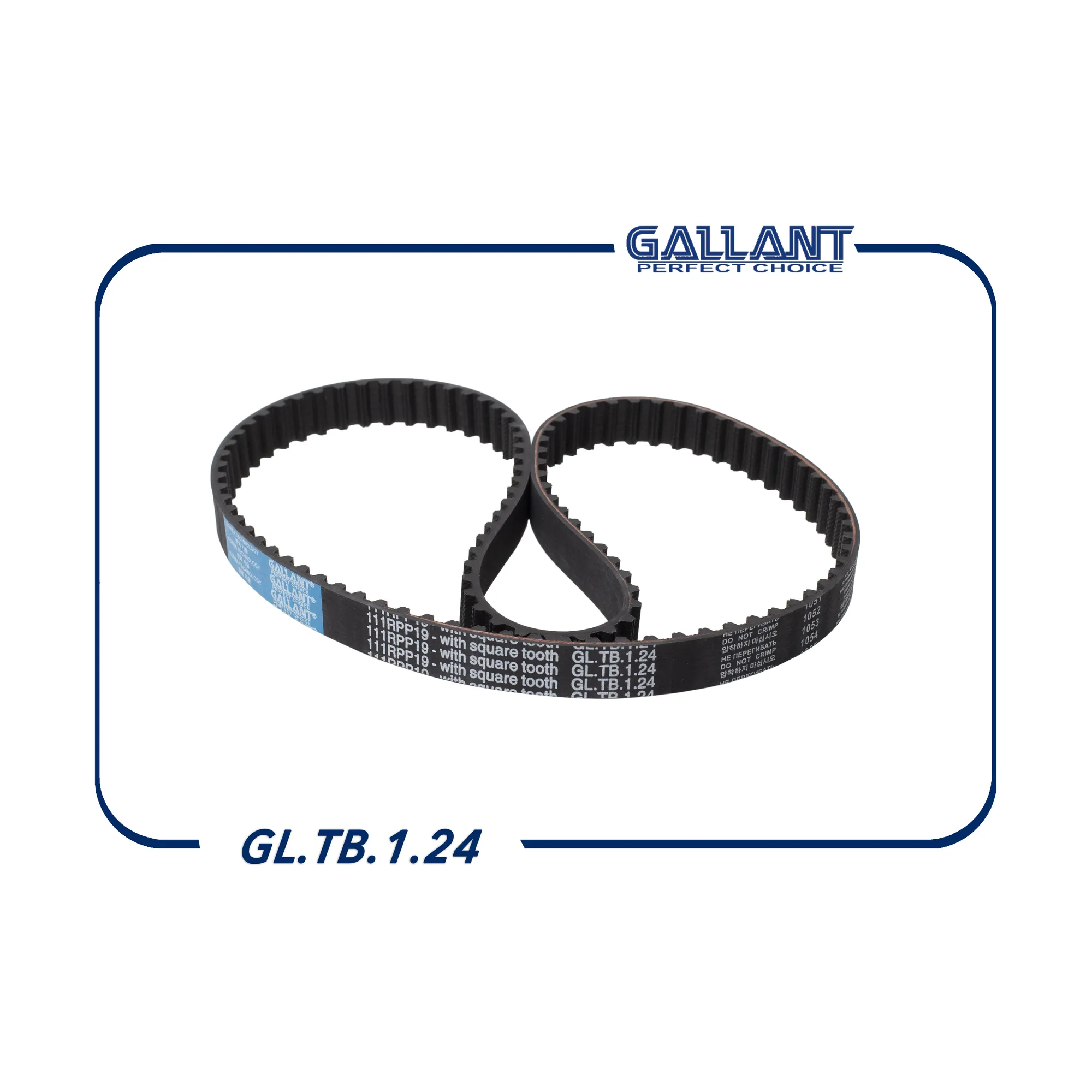 Ремень ГРМ 2108-1006040 111RPP19 GL.TB.1.24 GALLANT GLTB124