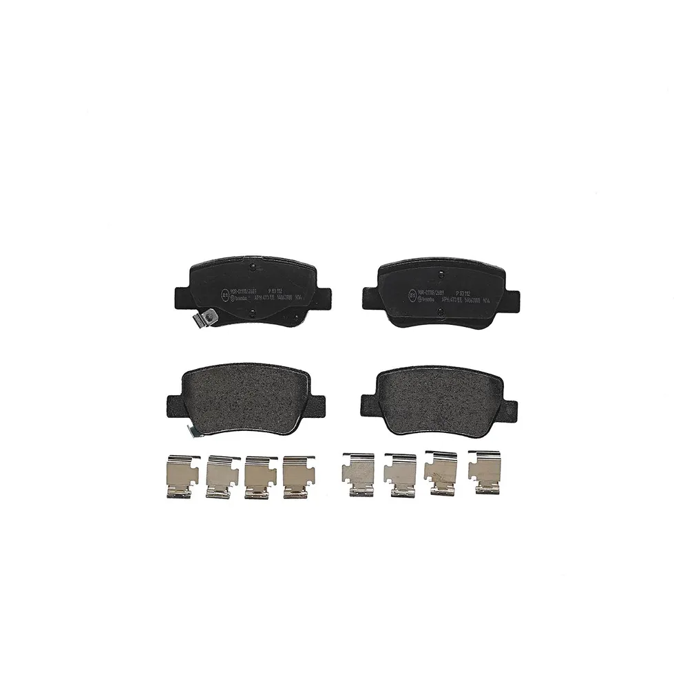 Колодки тормозные задние TOYOTA BREMBO P83112