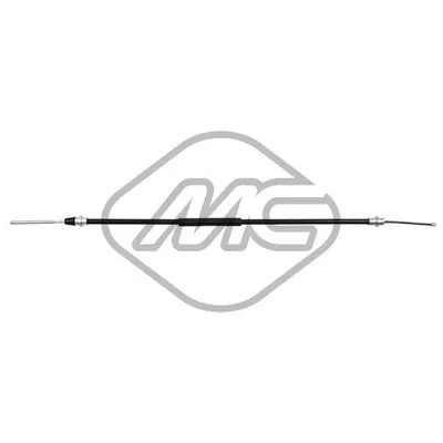 Трос ручника 406 ALL (DISC BRAKE) SX-LH Metalcaucho 80224