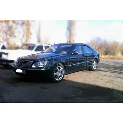 Дефлектора на окна Mercedes Benz S-class (W220) Long 1998-2005 деф.окон Cobra Tuning M32298