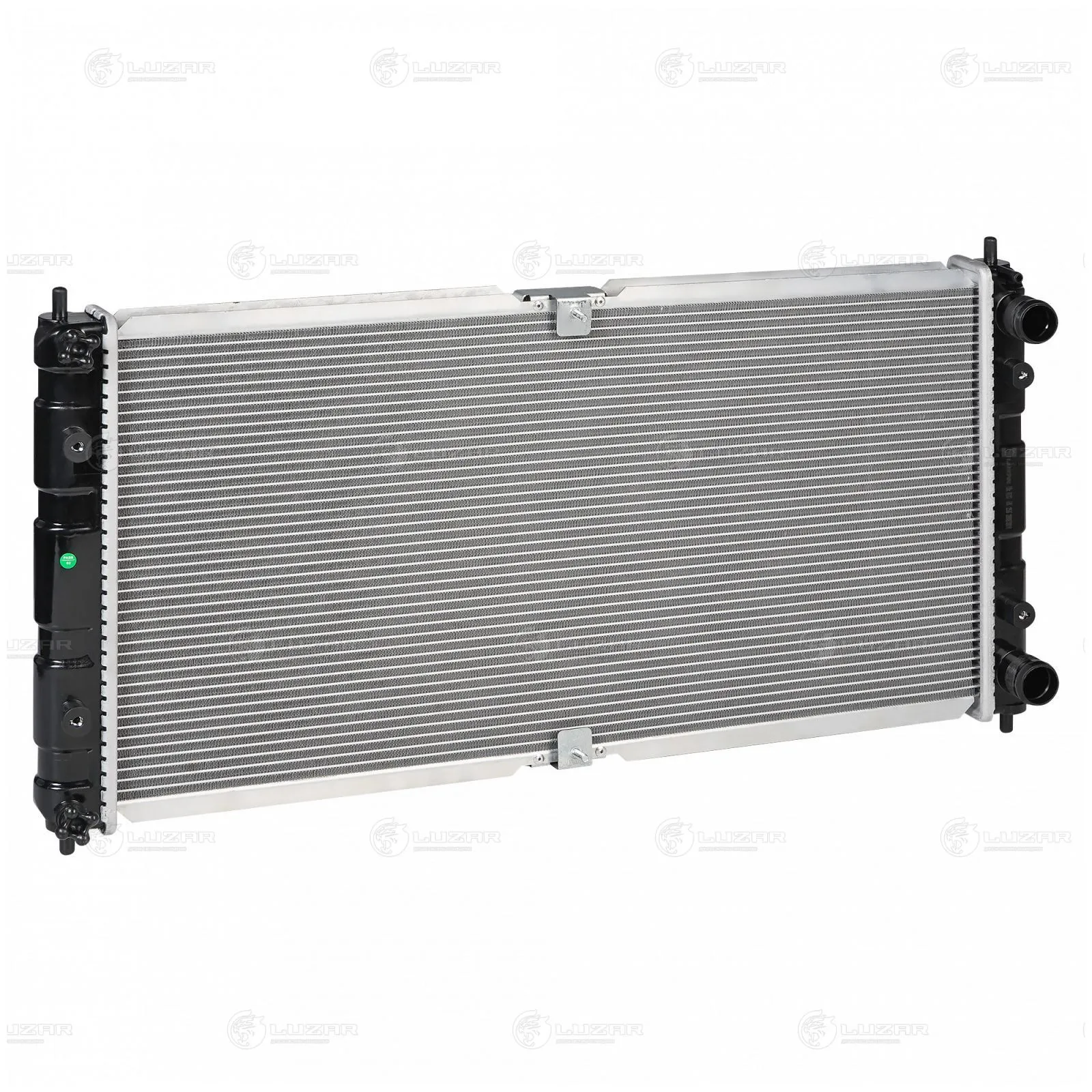 Радиатор охл. для а/м Лада 2123 Chevrolet Niva (02-) (паяный алюм.) (Heavy Duty) (повыш. теплоотдача LUZAR LRc 0133