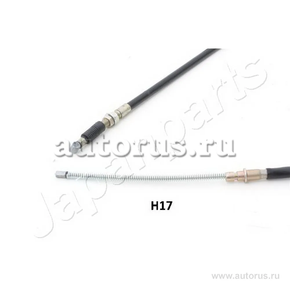 Трос ручного тормоза задний, правый Hyundai Starex 06/97-, H-1 10/97- JAPANPARTS BCH17